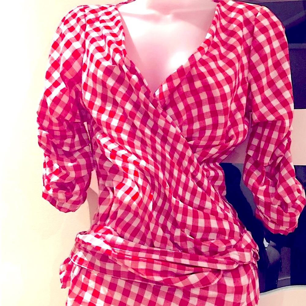Sweet Gingham - Top - Picture 2 of 3